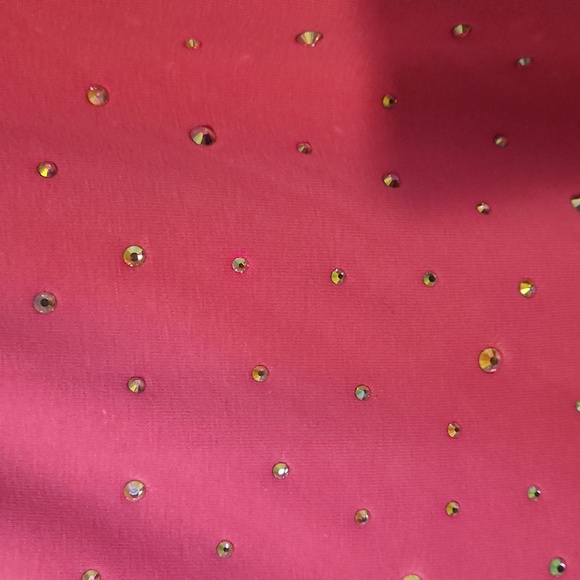 SKIMS OUTDOOR PINK RHINESTONE LEGGING SIZE 3X NWT - Picture 3 of 6